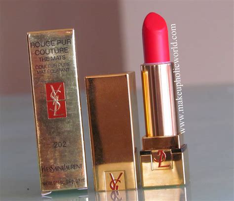 Yves Saint Laurent Rouge Pur Couture The Mats, 202 Rose 